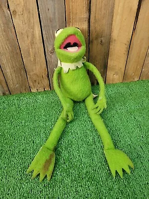 Buy Fisher Price Kermit The Frog Plush A Jim Henson Muppet Doll 1976 Vintage Toy • 34.99£