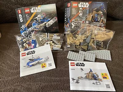 Buy Star Wars Lego- Y-Wing & Ambush On Mandalore - NEW, NO MINIFIGURES - 75373/75391 • 7.99£