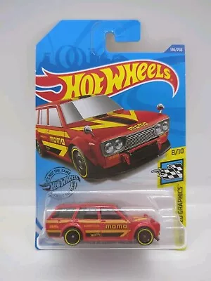 Buy Hot Wheels 2018 Datsun Bluebird 510 Wagon New On Long Card • 1.99£