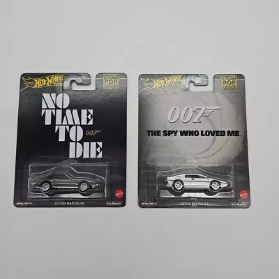 Buy Hot Wheels Premium Pop Culture 007 James Bond - Aston Martin & Lotus - Freepost • 22.99£