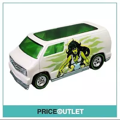 Buy Hot Wheels Marvel - She-Hulk Custom '77 Dodge Van - Damaged Box • 10.99£