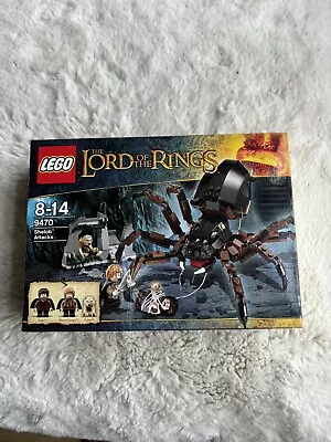 Buy LEGO 9470 Shelob Attacks The Lord Of The Rings 2012 Discontinued Brand New • 60£