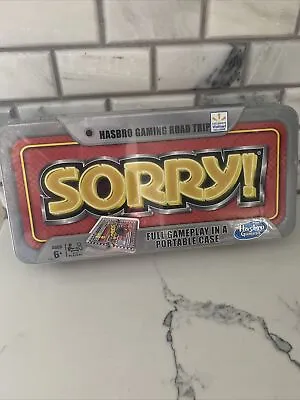 Buy SORRY! Board Game By Hasbro In Portable Case Travel Road Trip Full Gameplay • 10.72£