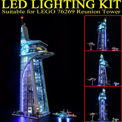 Buy LED Light Kit Only For  Avengers Tower  - Compatible With LEGO 76269 Set • 61.19£