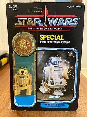 Buy Vintage Star Wars R2D2 Pop Up POTF Kenner 92 Back MOC. Unpunched. Superb Example • 975£