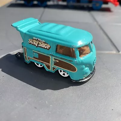 Buy Hot Wheels Volkswagen Kool Kombi Loose - Mint Green Surf Shop VW Van • 5£