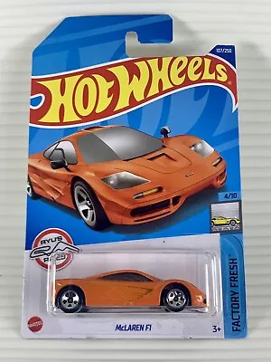 Buy HOT WHEELS 2022 McLaren F1 *107/250 Factory Fresh *4/10 HCX13 New Boxed Shipping • 9.95£