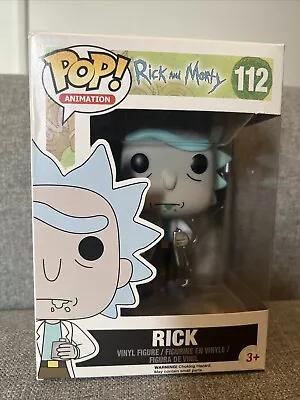 Buy Funko Pop Rick And Morty Animation Vinyl Figures Rick 112 • 8.99£