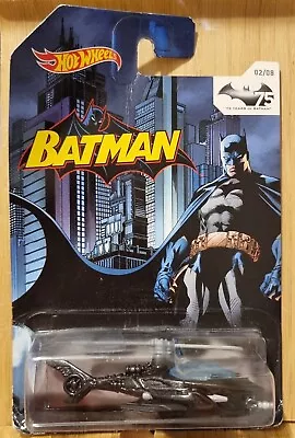 Buy Hot Wheels - 75 Years Of Batman - Batcopter 02/08 - Still Sealed -pre-owned  • 5£