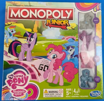 Buy Monopoly Junior My Little Pony Friendship Magic Board Game Sealed • 11.99£