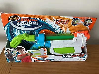 Buy Super Soaker Flashflood Blaster Hasbro Nerf Water Gun. • 7.99£