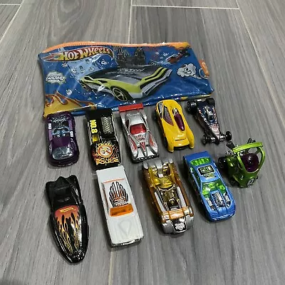 Buy Hot Wheels Cars Joblot 10 Car And Pencil Case Collectors Collection Mixed Toys • 14.99£