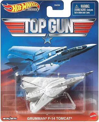 Buy The Cast Aircraft Action Figure GRUMMAN F-14 TOMCAT Top Gun 9cm Hot Wheels • 33.33£