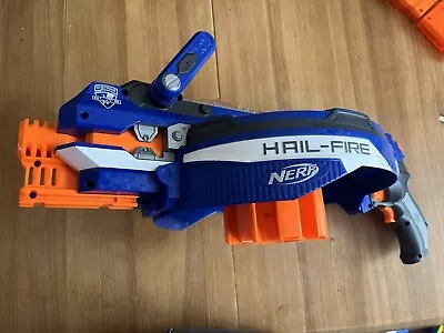 Buy NERF N-strike Elite Hail-fire Blaster With 3 6 Dart Cartridges • 14.99£