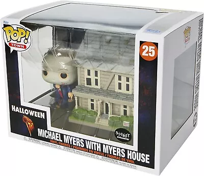 Buy MICHAEL MYERS Original FUNKO POP TOWN HOME HALLALAN Movie Diorama Figure 25 • 65.51£