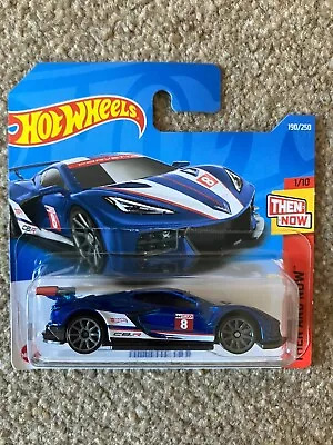 Buy Hot Wheels Corvette C8-R #190/250 - 2022 H W Then And Now 1/10 Short Card • 3£