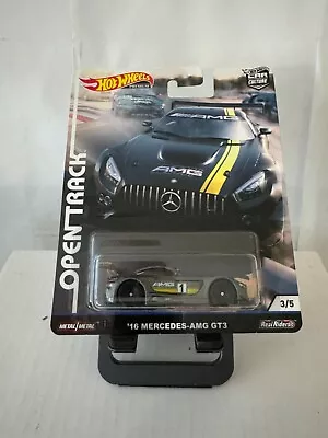 Buy 2019 Hot Wheels Premium Car Culture Open Track '16 Mercedes-AMG GT3 C27 • 13.72£