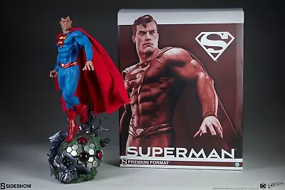 Buy Dc Superman On Brainiac’S Skull Ship Base Premium Format Figure Statue • 838.49£