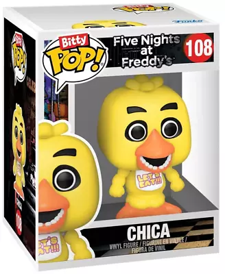 Buy Funko Pop - Bitty Pop - Five Nights At Freddy's - Chica - 108 - Free Uk Postage • 4£