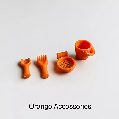 Buy Vintage Playmobil : 3290 : Nursery / Playroom : Orange Accessories Set • 6.99£