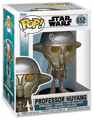 Buy Star Wars Ahsoka Professor Huyang POP #652 Vinyl Figure FUNKO • 10.37£