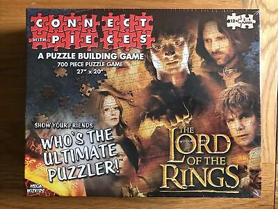 Buy New & Sealed NECA Wizkids Lord Of The Rings Jigsaw Puzzle Building Game (2013) • 74.99£