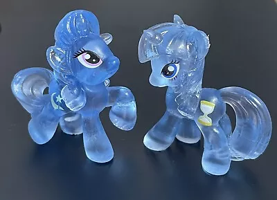 Buy My Little Pony Translucent Unicorn 2 Figs Cake Topper Minuette+Trixie Lulamoon • 4.99£