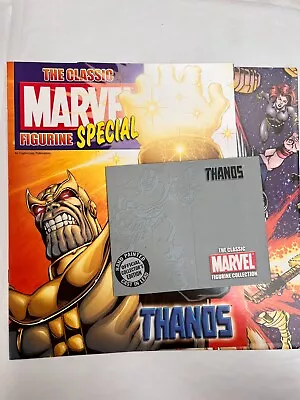 Buy The Classic Marvel Figure Special Collection Thanos Eaglemoss Magazine Only • 5.99£