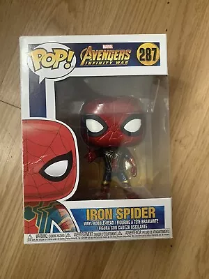 Buy Marvel Iron Spider Funko Pop 287 • 10£