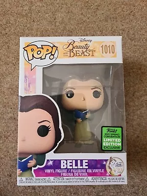 Buy Funko Pop Disney Beauty And The Beast Belle 2021 Convention No 1010 + Protector • 20£