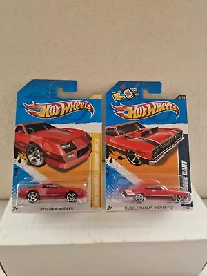 Buy Hot Wheels Lot X2 2012 New Models 1985 Chevrolet Camaro IROC-Z/68 Dodge Dar C68 • 16.73£