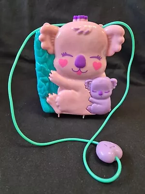 Buy Mattel Polly Pocket Sleepover Pink Teddy Bear Compact Micro Dolls Purse. Caravan • 15£