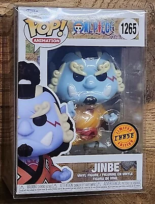 Buy 👍MIMB👍 Funko Pop! Vinyl One Piece 1265 Jinbe CHASE Version In Protector New  • 29.99£