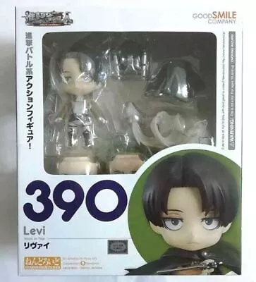 Buy Attack On Titan Nendoroid Action Figure Levi Ackerman Toy Goods Isayama Japan • 92.53£