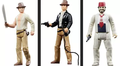 Buy Indiana Jones Retro Collection Actionfigures 10 Cm By Kenner, Set Of 3. (d) • 36£