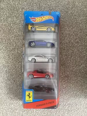 Buy Hot Wheels Ferrari 5-pack Race Series  • 75£