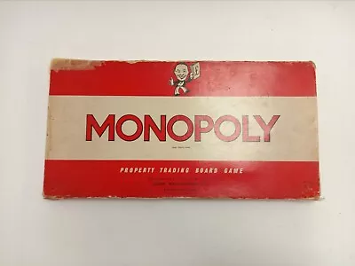 Buy Vintage 1950s Monopoly Board Game By John Waddington Ltd - Complete Set • 9.99£