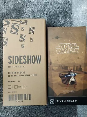 Buy Star Wars The Clone Wars 1/6 Obi-Wan Kenobi Action Figure Sideshow Collectibles • 165£