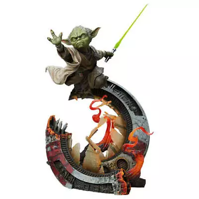 Buy New Licensed High Quality Sideshow Collectibles Star Wars Yoda Mythos Statue • 599.50£