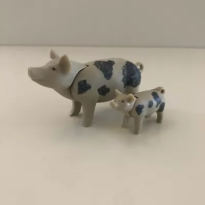 Buy Playmobil Farm & Country: Grey Spot Pig & Piglet • 4£