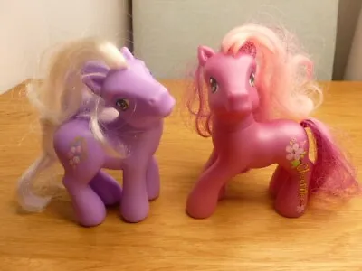 Buy My Little Pony G3 Cheerilee 25th Anniversary 2007 + Wisteria Purple 2002 Hasbro • 7.99£