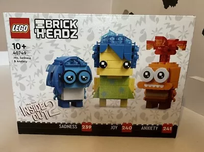 Buy Lego Brickheadz 40749 Inside Out 2 - Joy, Sadness & Anxiety - New & Sealed • 24.95£