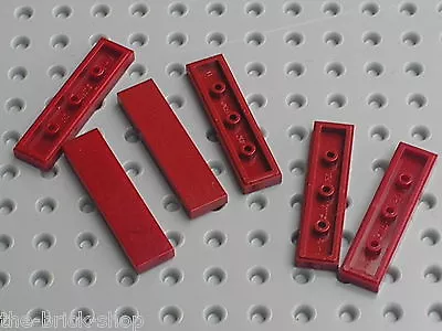 Buy 6 X LEGO Star Wars Tile 1 X 4 Smooth Plates Ref 2431 DkRed / Set 8039 7675 10198 • 2.01£