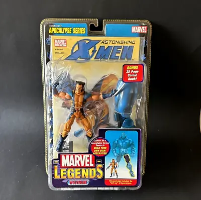 Buy Marvel Legends Apocalypse Series Wolverine Figure 16cm Toy Biz • 86.17£