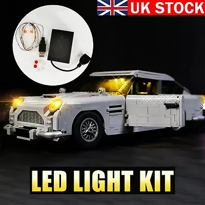 Buy UK LED Light Lighting Kit For Lego 10262 Aston Martin DB5 James Bond Bricks Toys • 13.38£