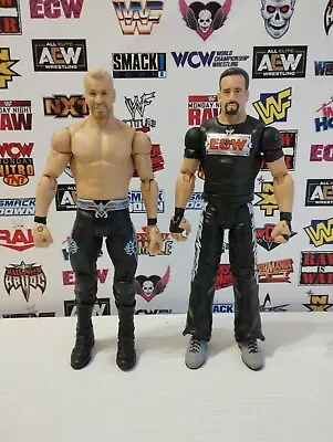Buy Mattel WWE TOMMY DREAMER & CHRISTIAN CAGE Dual Impact Series 4 Wrestling Figures • 24.99£