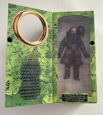 Buy Toy Biz Special Edition Collector Series Lord Of The Ring GIMLI 12  Figure BNIB • 37.99£
