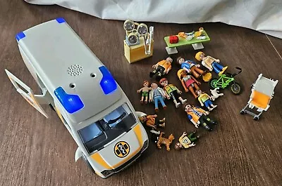 Buy Playmobil Bundle Ambulance Pet Vet Figures Toy  • 20£