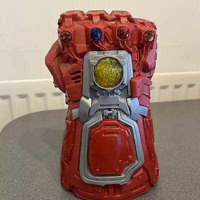 Buy Marvel Avengers Iron Man Infinity Gauntlet.Hasbro Fist Hand Glove Lights Sound • 9£