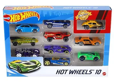 Buy Hot Wheels 54886 10 Car Pack Assortment Pack May Vary • 21.54£